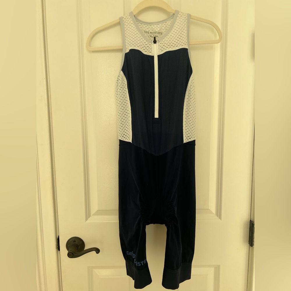 Cafe du Cycliste Women's Marinette Bib Shorts, Size: M (Original cost: $250)